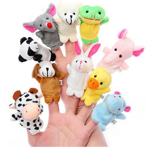 Finger Puppets for Kids 3-6 Years Old 10PCS 1