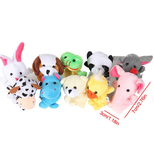 Finger Puppets for Kids 3-6 Years Old 10PCS 2