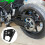Motorcycle Rear Brake Extension Pedal Black 3