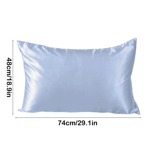 Ice Silk Pillowcase Breathable Polyester 1 Pack 2