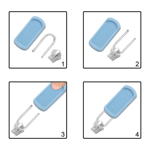 Zipper Replacement Kit with Pulls 10 Pack 2