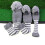 Golf Club Head Covers Knitted Style 3-Piece Set 6