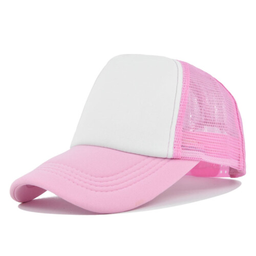 Women's Flat Cap with Visor for Sun Protection, Pink, One 1