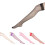 Women's Thigh High Fishnet Socks Black Sheer 2 Pairs 2
