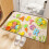 Easter decor carpet with bunny and eggs pattern 2