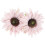 Flower Curtain Tiebacks Multi-Color Fabric and Metal 2 4