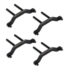 4X Staffa In Plastica per 1/8 HPI Racing Savage XL FLUX Torland BRUSHLESS Truck Rc Ricambi Auto