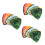 30Pcs Acoustic/Electric Guitar Picks Plectrums 0.46mm---Assorted Color 1