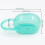 BPA-Free Pacifier Case Transparent Purple Holder 3