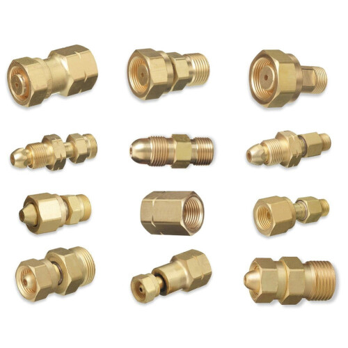Brass Acetylene Regulator Adapter Cylinder to Regulator 2