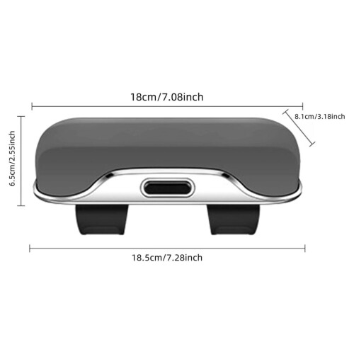 WZXPWT Car Visor Sunglasses Holder Hard Shell Compact 1