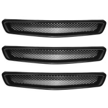 3X Car Front Hood Mesh Bumper Racing Grille for for EK CX DX EX HX LX Type R 1999-2000