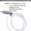 Brake Bleeder Hose with One-Way Check Valve 2 pcs 5