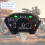Honda Click Digital Speedometer Dashboard Waterproof Black 2