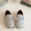 Baby leather moccasins for first walking beige size 2-2.5 4