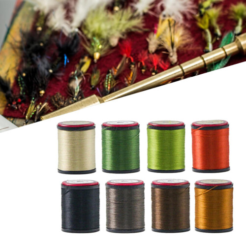 Tying Thread Lightly Waxed 8 Spools Multi-Filament Tinsel 2