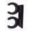 KTV Microphone Holder with Single or Double Hook for Stable 5