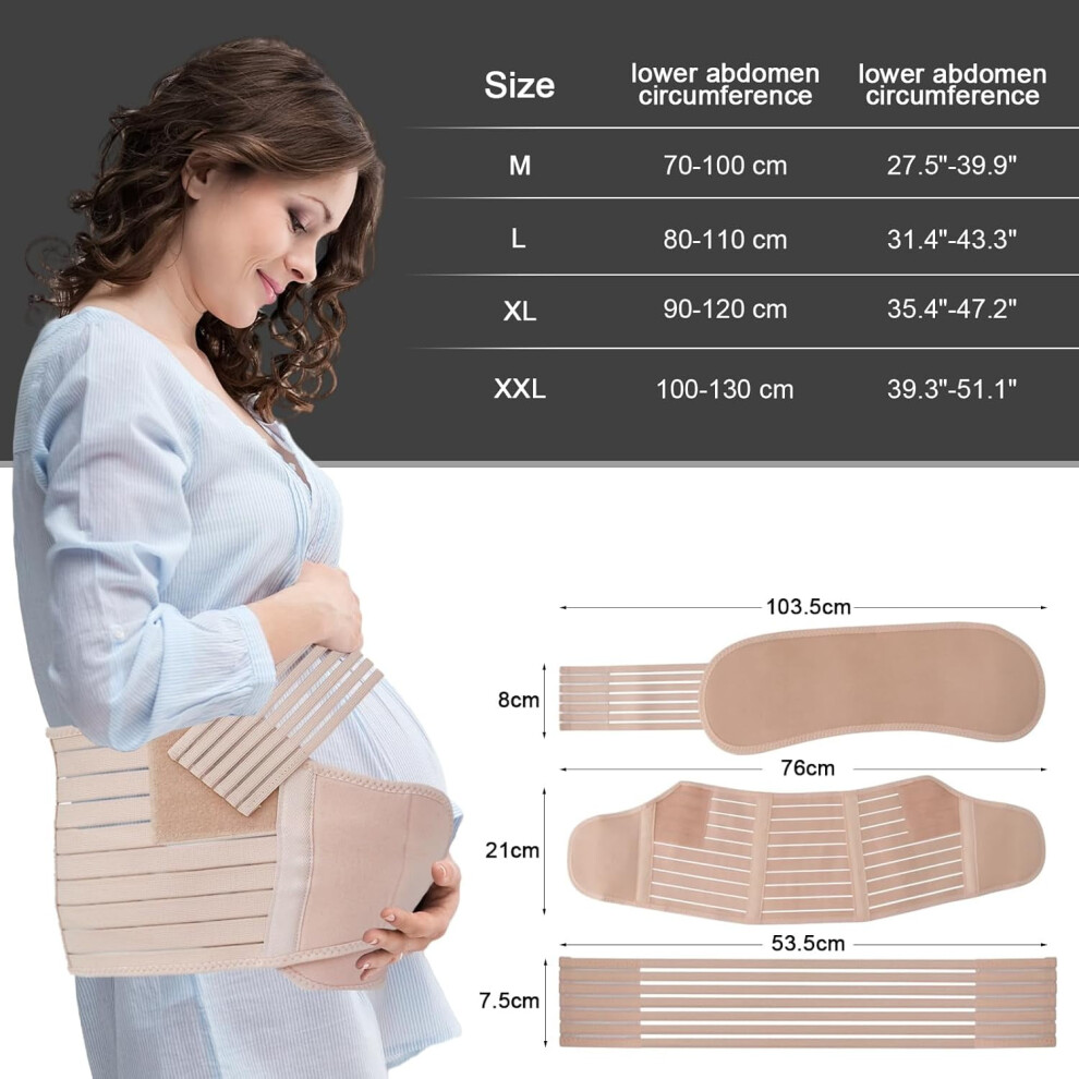 Pregnancy Support Belt for Back Pelvic Hip Pain Relief XL
