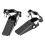 Motorcycle Foot Pegs Slim Black 5