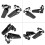 Motorcycle Foot Pegs Slim Black 7
