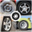 Drum Brake Cover Black Car Decorative Accessory 3