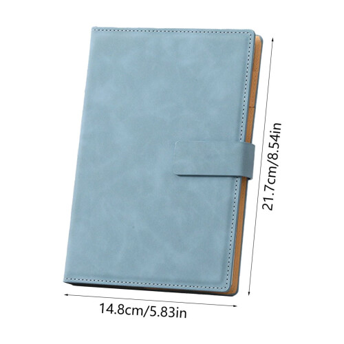 A5 lined leather journal hardcover notebook 2