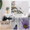 Purple Daisy Kitchen Curtains 27.5x39 in 2-Panel Rod Pocket 6