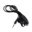 Earphone Extension Cable AUX Black Copper 1 Pc 4