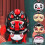 Stuffed Animal Plush Doll Sichuan Opera Face-Changing Style 4