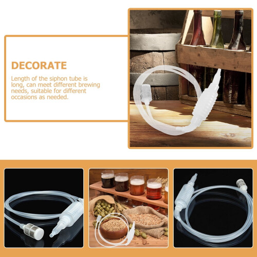 Wine Making Brewing Kit with Siphon Plastic Equipment 2