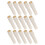 White Plastic Chandelier Candle Covers 15 pcs 5