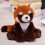 Red Panda Plush Toy Soft Cuddly Stuffed Animal 7