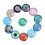 Glass Dome Flatback Cabochons 20mm 20 pcs 6