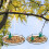 Metal Bird Feeder Hanging Tray with Open Mesh Bottom 4