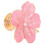 Pink Zinc Alloy Flower Pull Handle for Cabinet Drawer 4