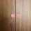 Pink Zinc Alloy Flower Pull Handle for Cabinet Drawer 5