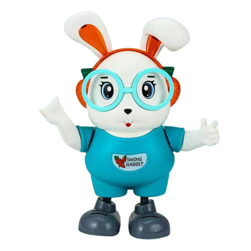 Dancing Singing Bunny Toy with Lights and Music 1 pc 1