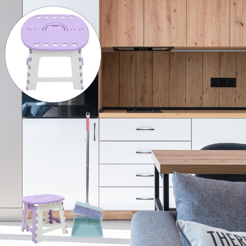 Folding Portable Stool Plastic 1 Piece 2
