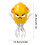Smart Dancing Squid Toy Robotic Pet with Lights Music USB 3