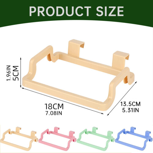Garbage Bag Holder for Cabinet Doors Portable 1 Pack 2
