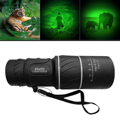 Day/Night Monocular Telescope 40x60 for Stargazing and 1