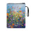 Bible case bag flower field style waterproof polyester with 2