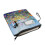 Bible case bag flower field style waterproof polyester with 3