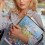 Bible case bag flower field style waterproof polyester with 7