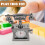 Vintage decorative phone clock for home office ABS material 7