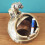 Bronze Tiger Ashtray with Lid Metal Windproof 1 pc 5