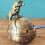 Bronze Tiger Ashtray with Lid 1 Piece 3