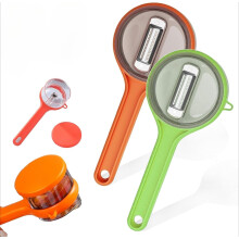Fruit and Vegetable Peeler with Storage Container Stainless