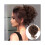 Synthetische haarknot, chignon, rommelig, krullend, 1 stuk 1
