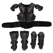 Kids Motocross Armor Suit with Chest Back and Elbow Pads